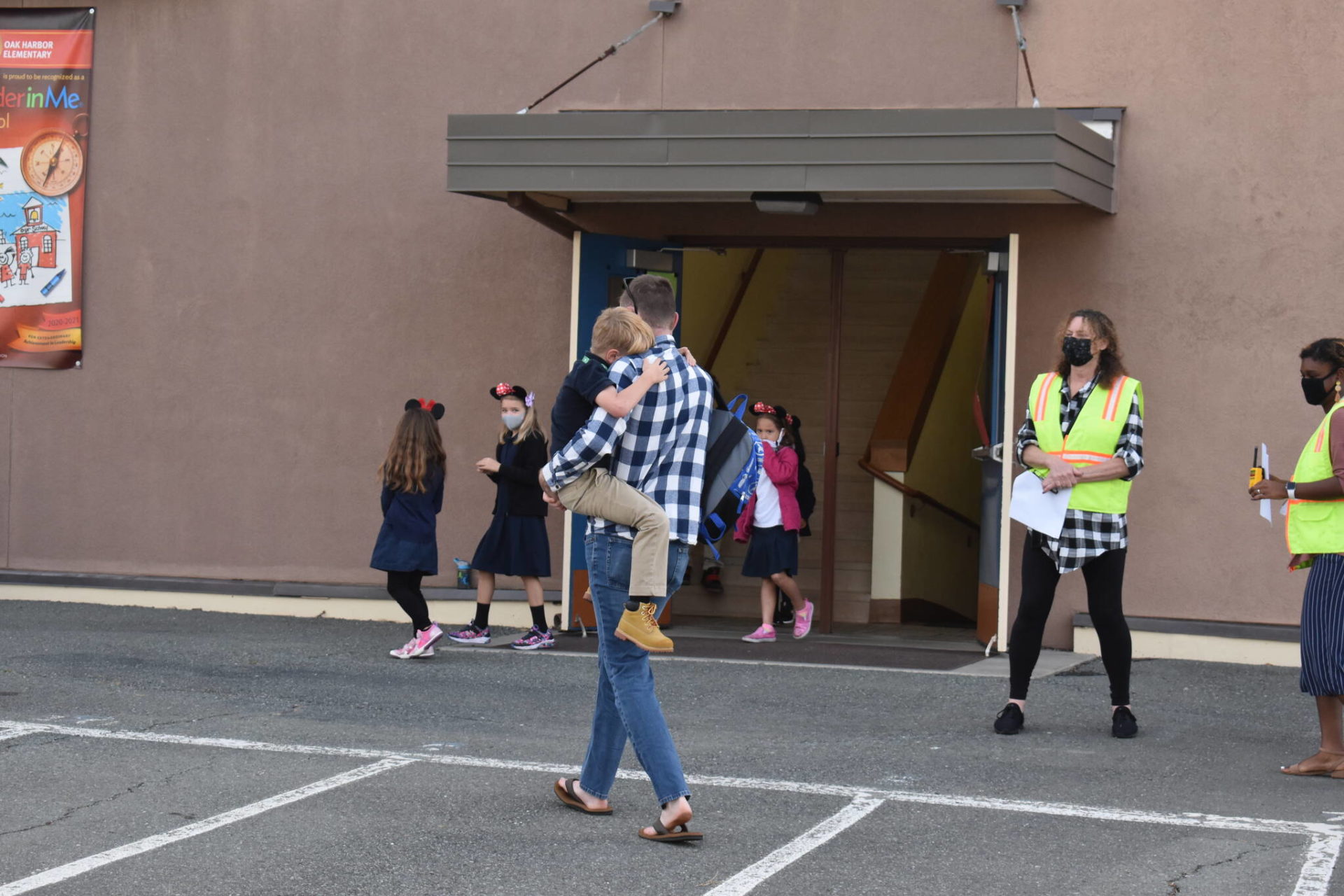 back Photos from Oak Harbor’s first day of school Whidbey