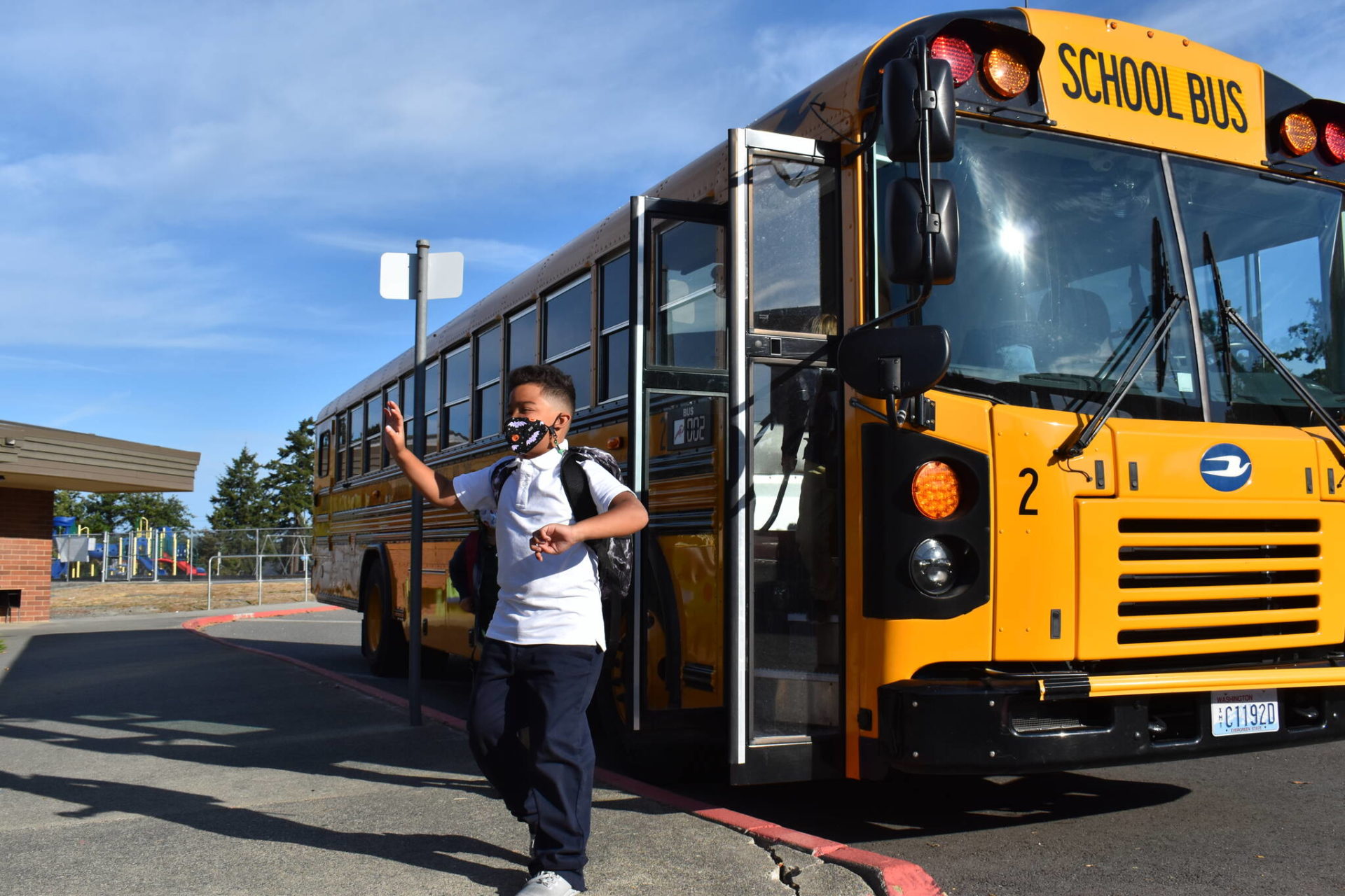 back Photos from Oak Harbor’s first day of school Whidbey