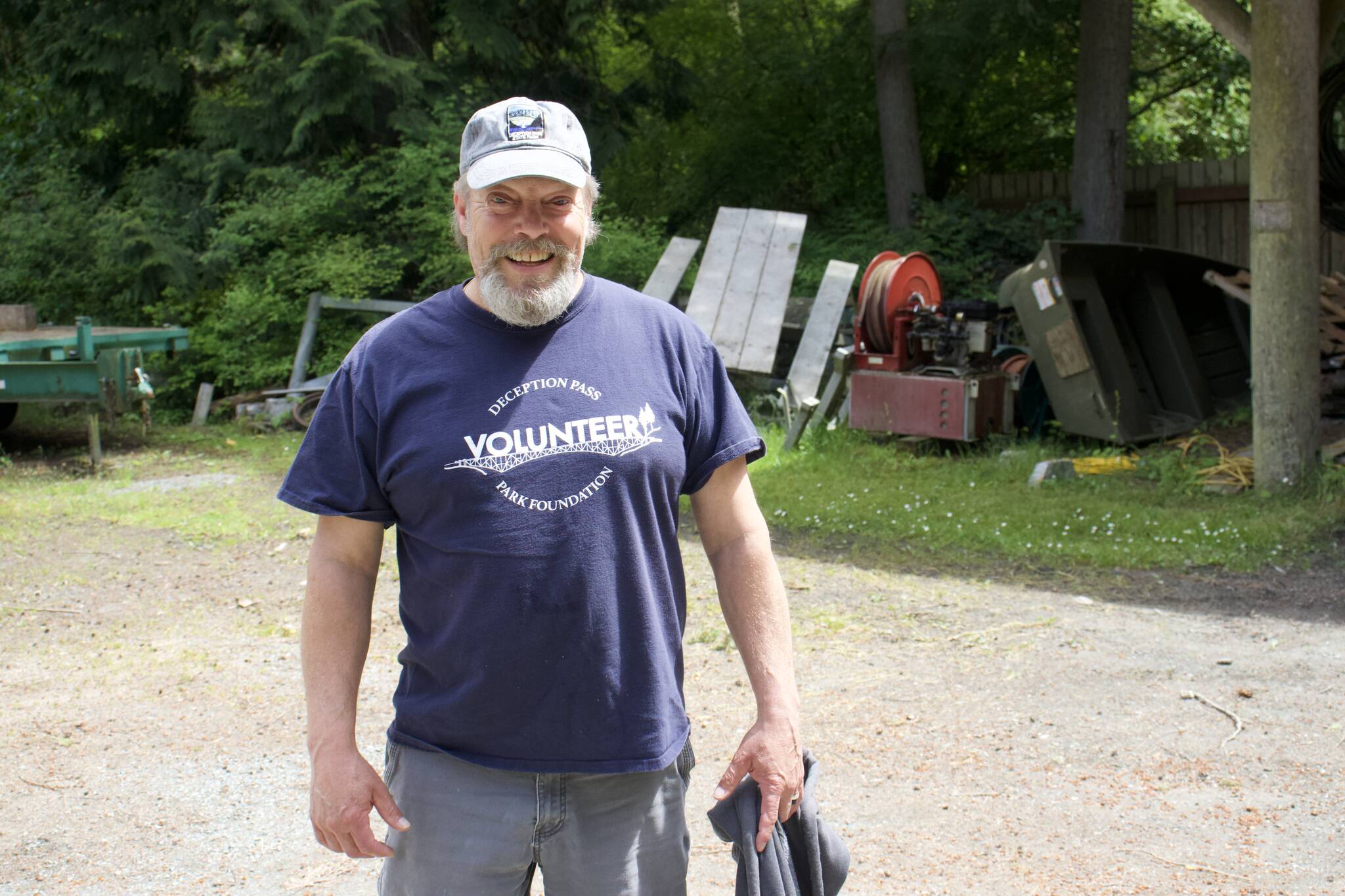 Wallgren at Deception Pass State Park. (Photo by Rachel Rosen/Whidbey News-Times)