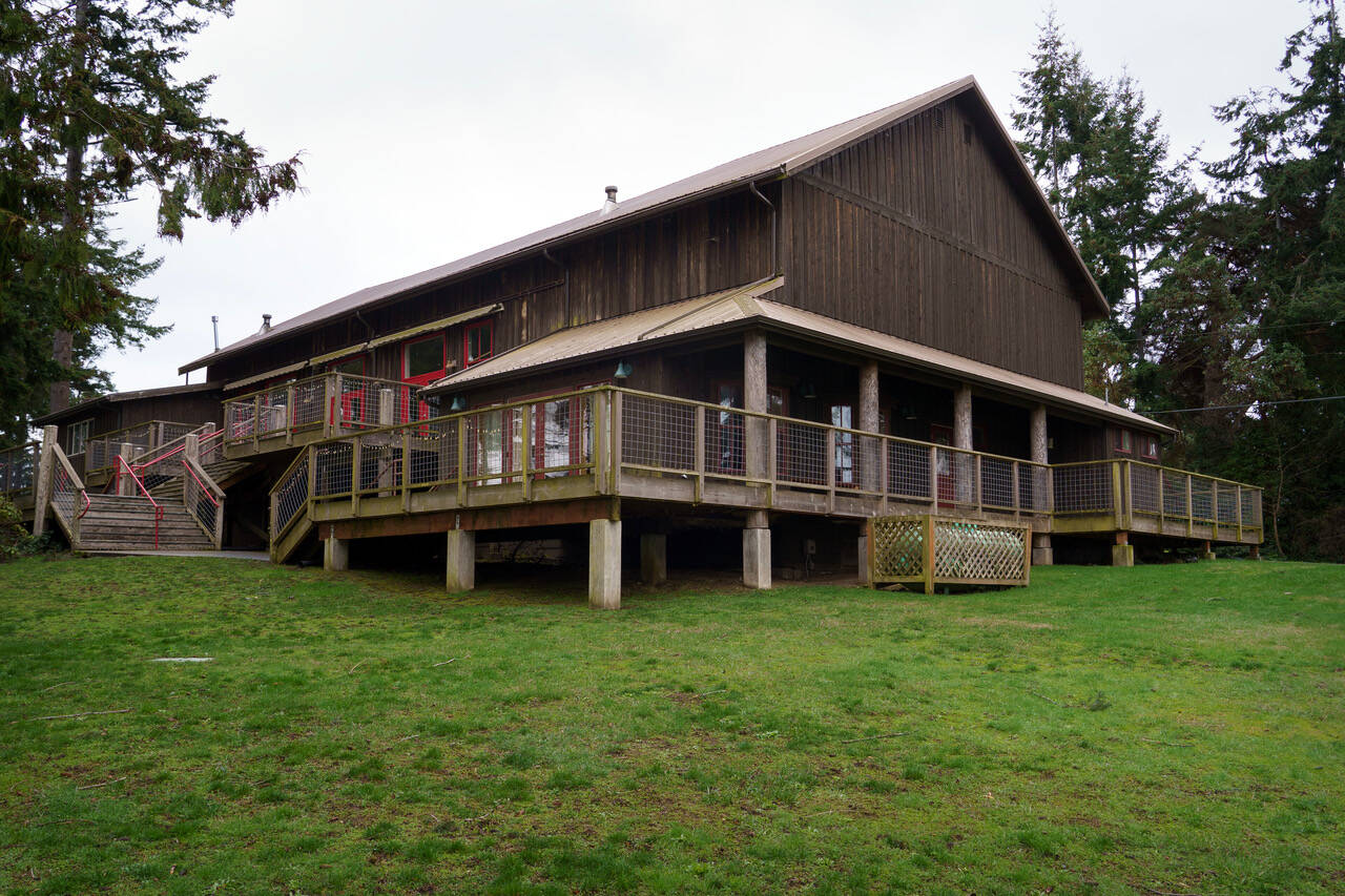 Built in 1914, Freeland Hall is a popular site for weddings on South Whidbey. (Photo by David Welton)