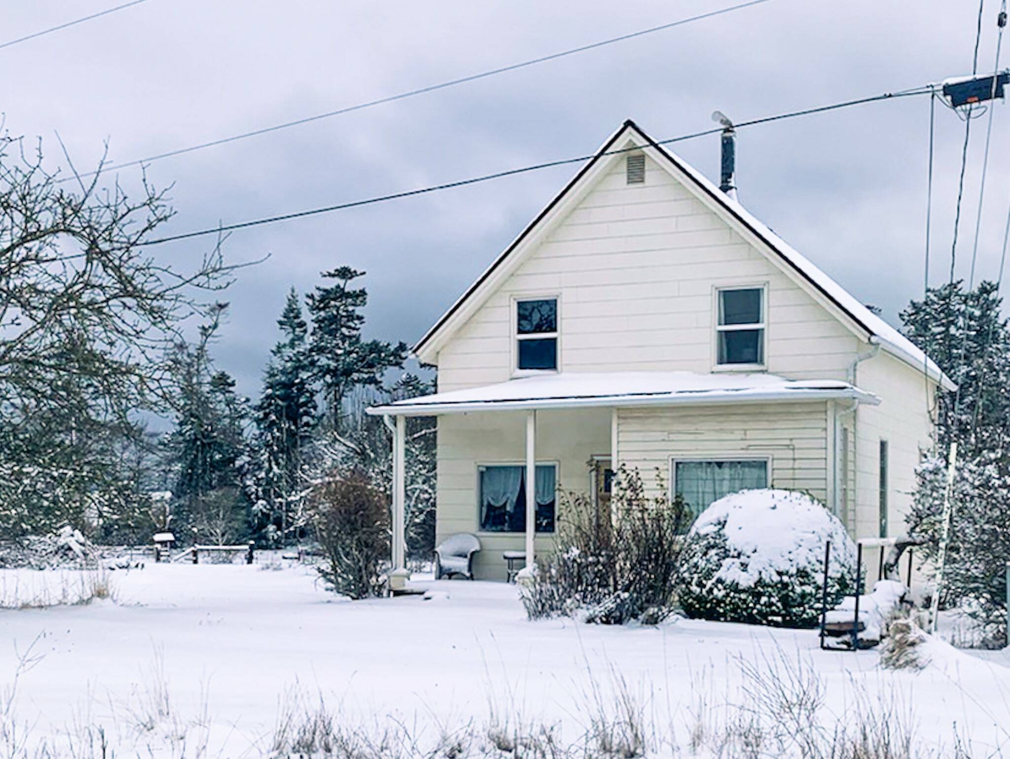 In 2023, this house qualified for a grant to restore its porch area. (Photo provided)