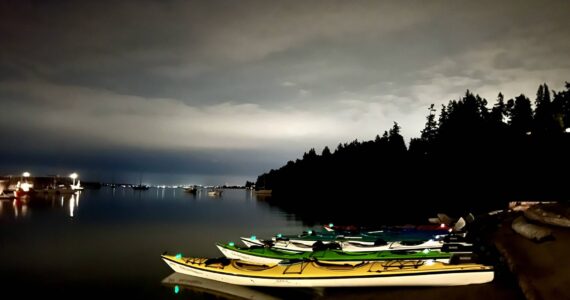 Whidbey Island Kayaking chooses the darkest nights to hold their bioluminescence tours. (Photo provided)