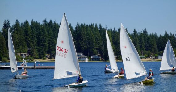 Photo provided
Participants during a previous South Whidbey Yacht Club sailing class.