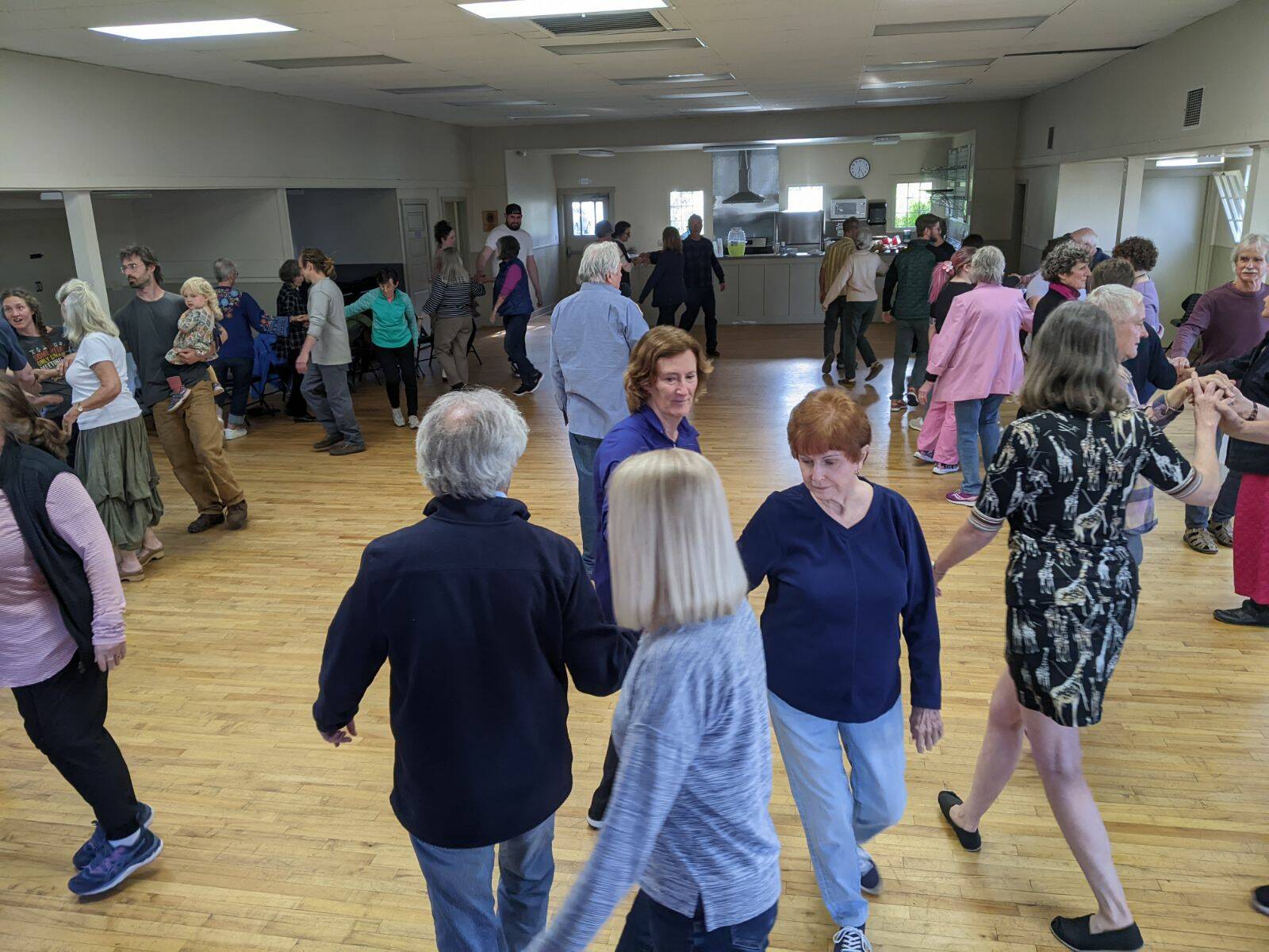 Photo provided
Community members have fun at a recent dance event organized by Whidbey Island Contra Dance.