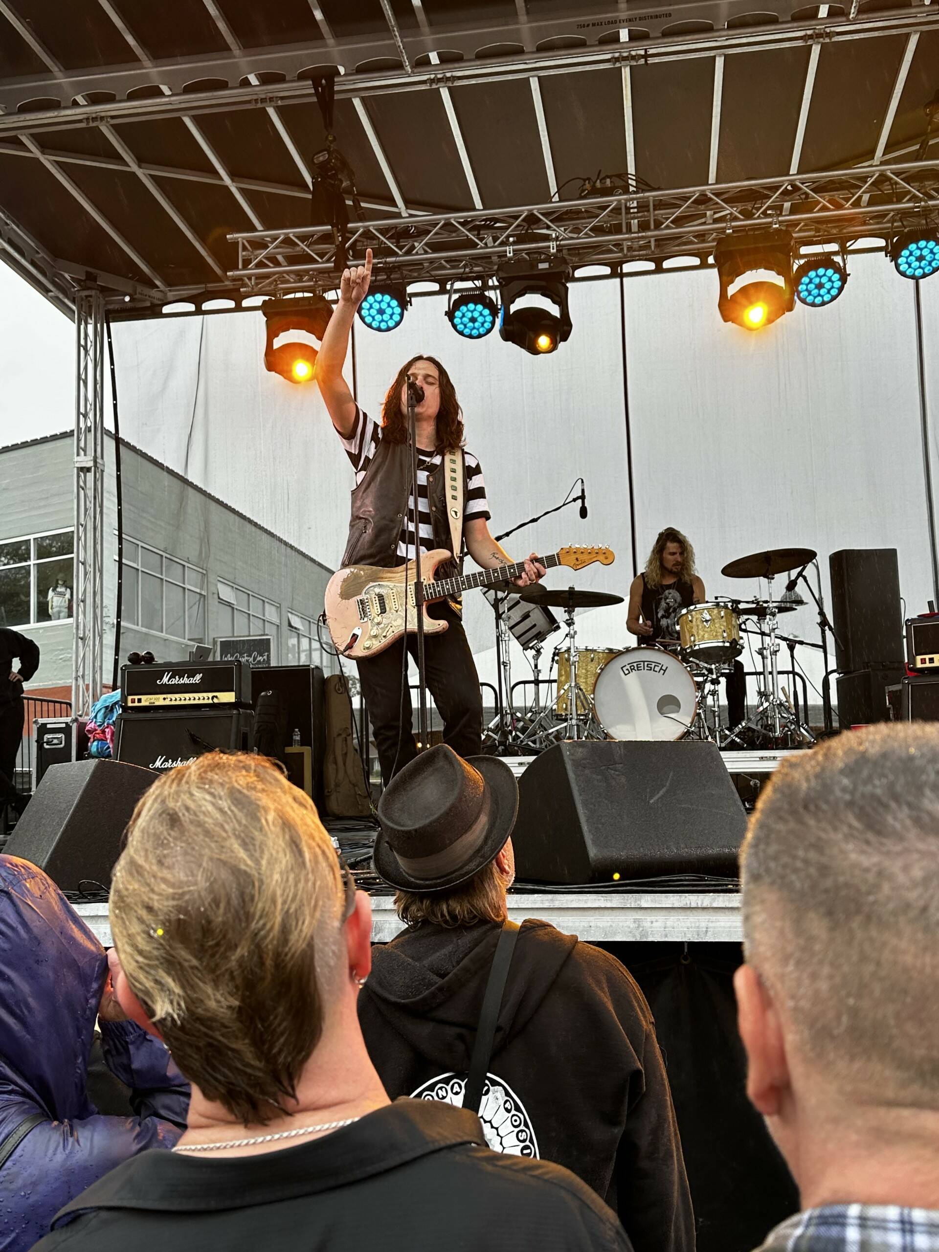 Tyler Bryant & the Shakedown perform at the Oak Harbor Music Festival. (Photo by Larry Mason)