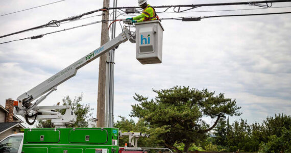 Ziply Fiber launched its new fiber network in Coupeville in February and has since been building access to homes and businesses throughout the city. Courtesy Ziply Fiber