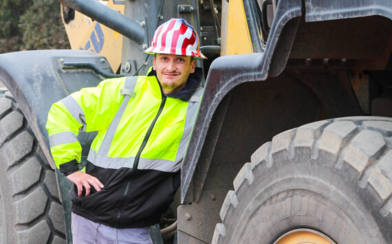 Photo by Luisa Loi
Derek Griffith, 29, has had a passion for construction since he was a toddler.