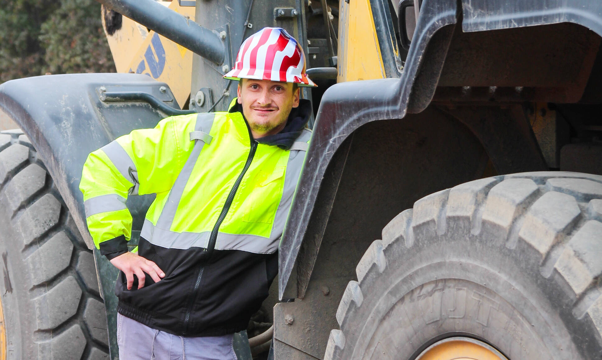 (Photo by Luisa Loi)
Derek Griffith, 29, has had a passion for construction since he was a toddler.