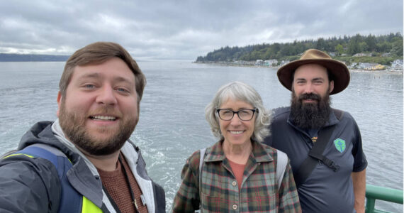 Linda, Ben and Tony recently experienced how easy it is to take public transportation from Whidbey Island to Seattle and home again – stress-free! Courtesy Island Transit