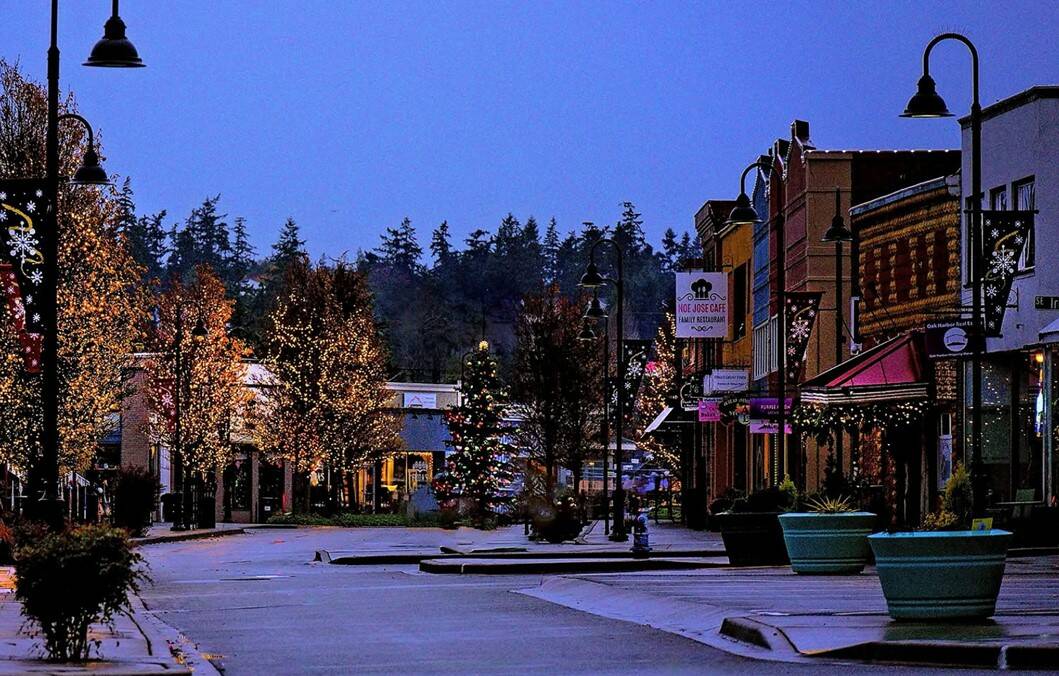 (Photo provided)
Christmas lights and banners are one of several recent projects by Oak Harbor Main Street to preserve the historic downtown space.